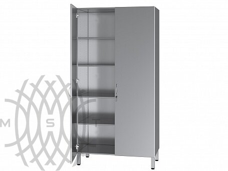 Шкаф медицинский двухстворчатый, с полками БТ-ШНПР-8, БТ-ШНПР-10